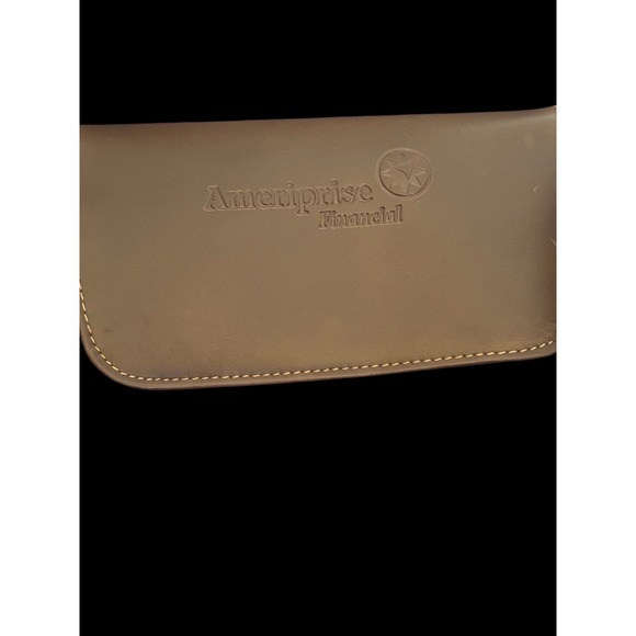 Cutter & Buck Black Nylon Leather Trim Tote Bag Ameriprise Zip Top Work Travel - Picture 10 of 14